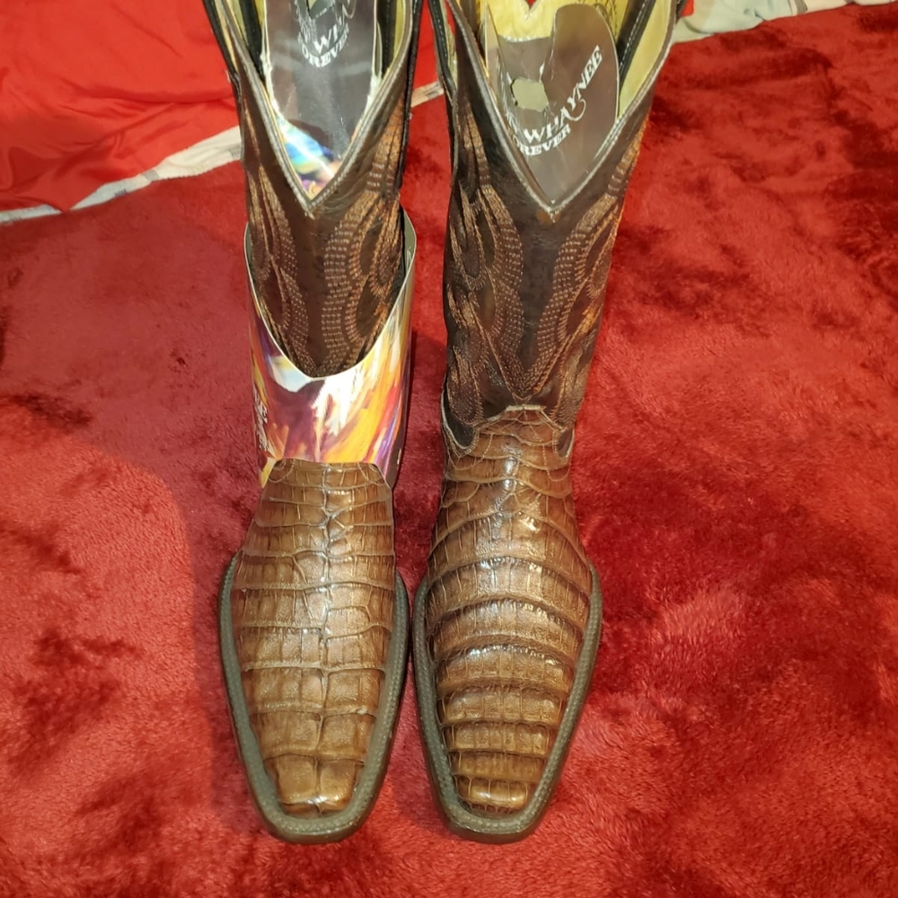 Crocodile boots
